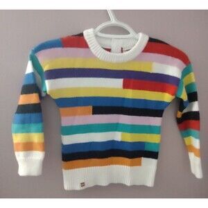 Lego X Target Collection 4T Sweater Mix Stripe Boys/Girls Colorful